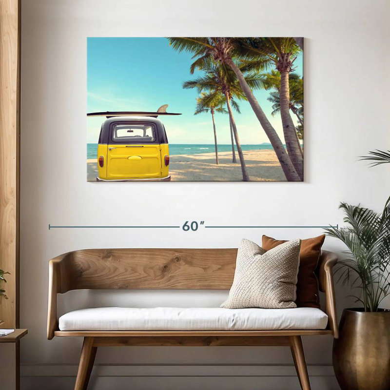 Senne Beach Surf Van, 30" H x 45" W