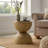 Solid Pine Wood End Table-1605523562