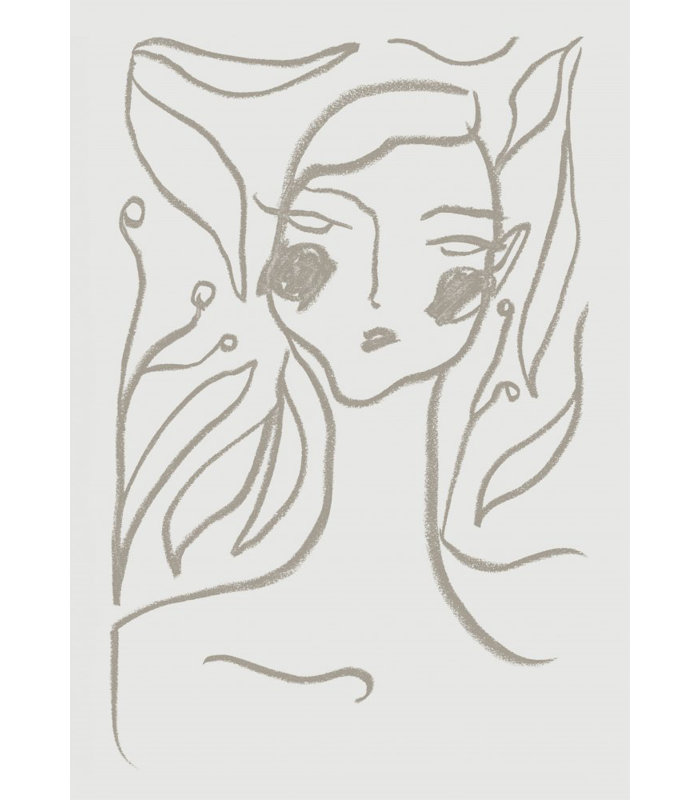 Gaia, 81.28cm H x 121.92cm W, Green