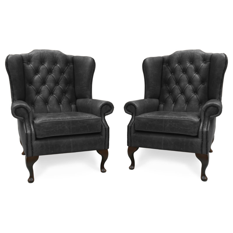 Brinson Upholstered Armchair, Black