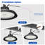 Ensemble de 4 ampoules commerciales à DEL UFO 240W 6000K IP65 43200LM-119966951-119966950