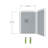 72" H x 72" D Two Wall Shiplap Shower Surround Kit-50938454