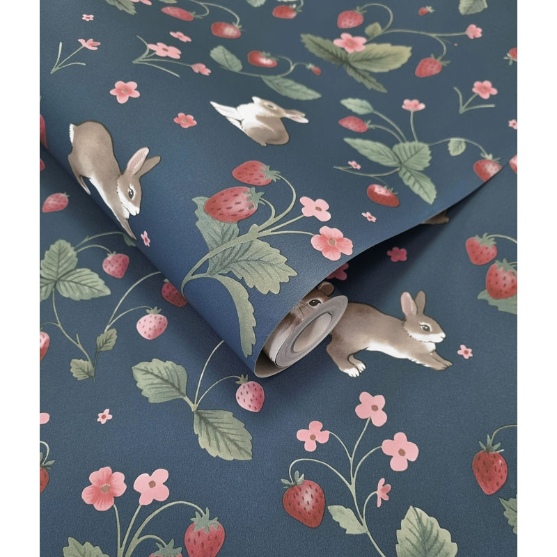 Papier peint intissé texturé Navy Nature's Magic, non encollé, 57 pieds carrés., Marine