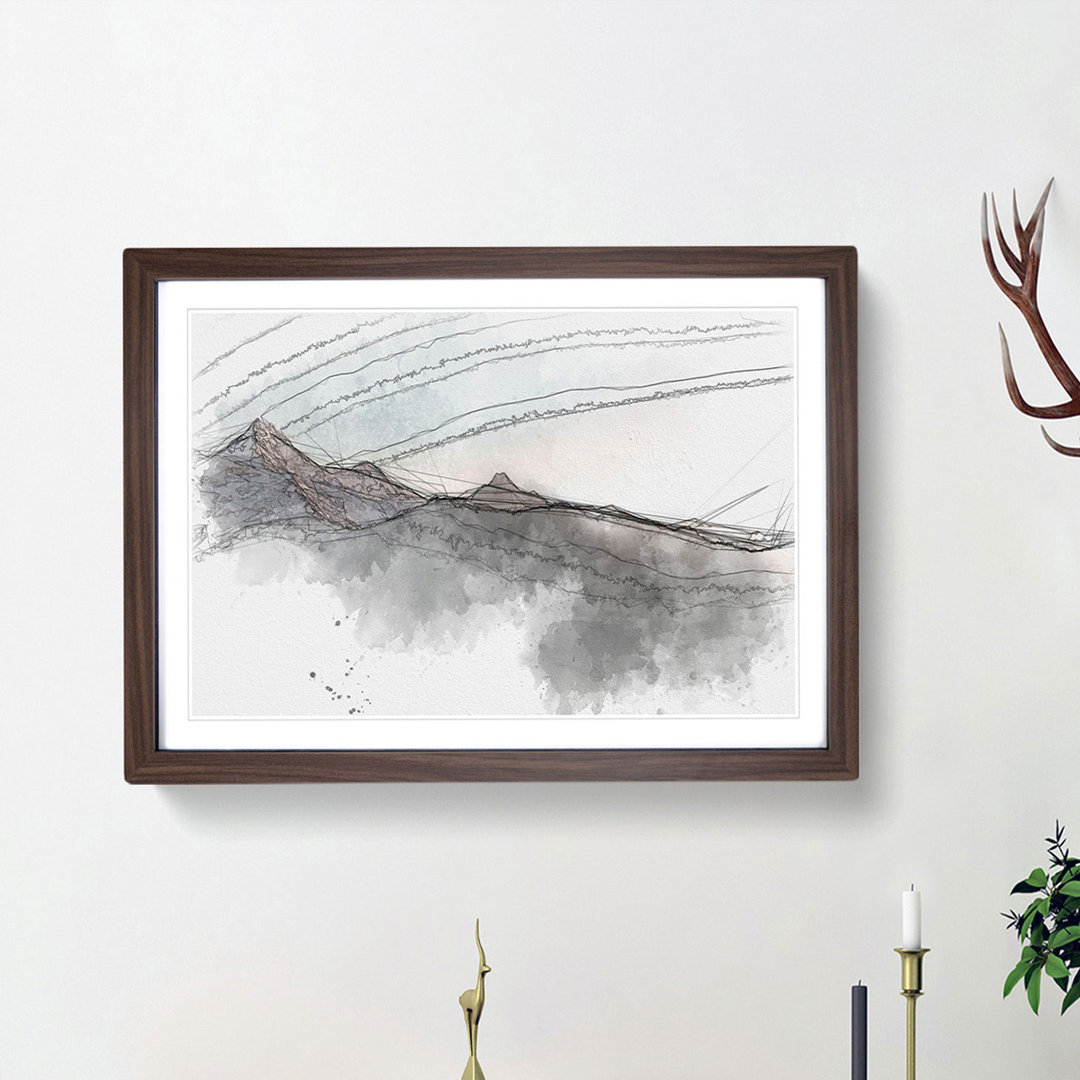 Annapurna Circuit Trek in Nepal - Framed Print