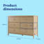 Commode double 6 tiroirs Olivia-117229694