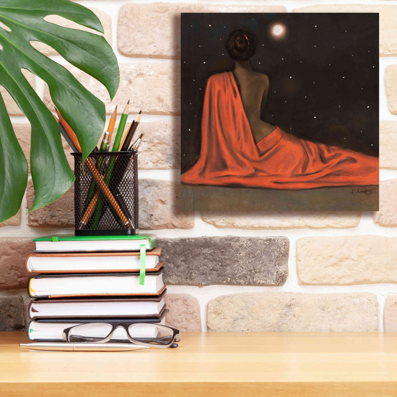 «Evening Repose» par Laurie Cooper, impression sur toile, H 12 po x l 12 po x P 0,75 po