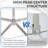 20 X 20ft Party Tent, Outdoor Canopy With Pvc Top,  Heavy Duty High Peak Shelter For 70 People-129655977