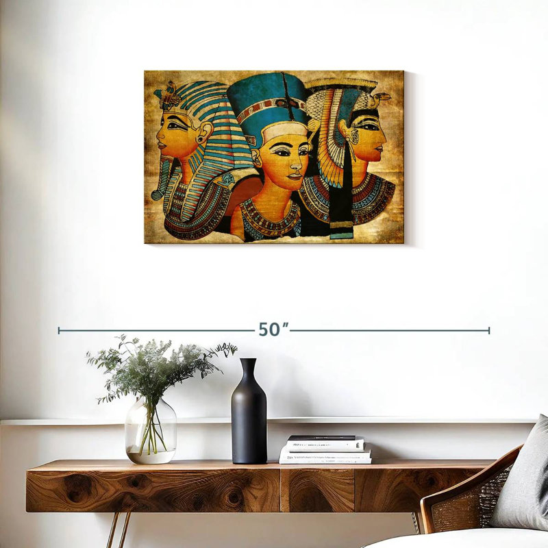 Keiri Ancient Egyptian Rulers, 20" H x 30" W