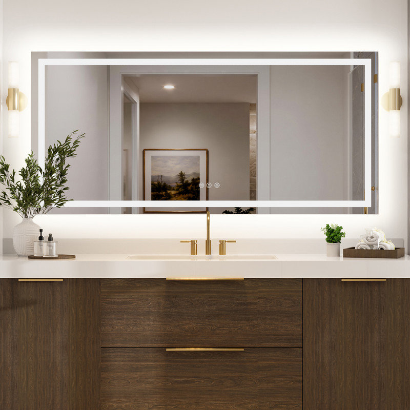 Rectangle Wall Mirror, 77 po x 36 po