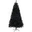 Arbre de Noël artificiel de 9 pi de hauteur, arbre de Noël non éclairé avec 2132 pointes de branches, ouverture automatique, base en acier, décoration des Fêtes pour le bureau personnel-1677555622