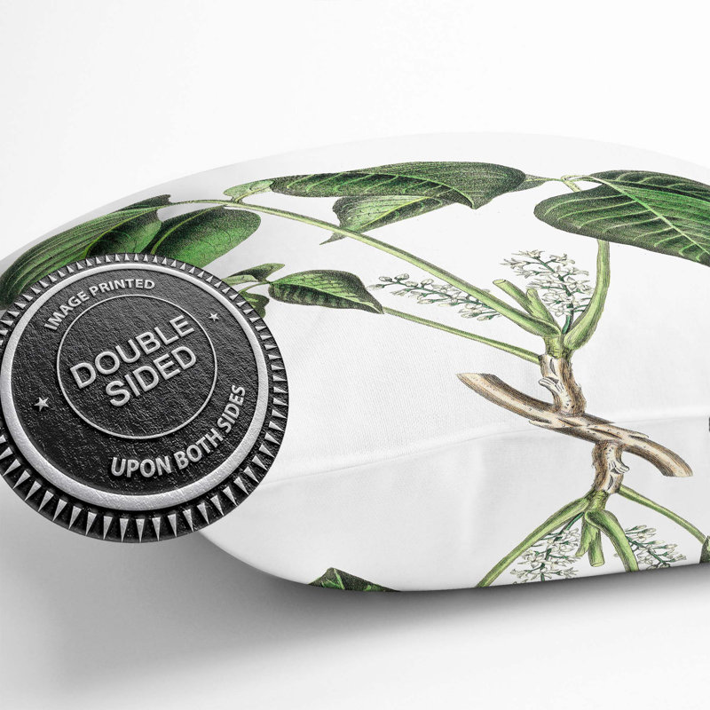 Square Throw Cushion, 40cm H x 40cm W x 15cm D