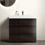 Single Bathroom Vanity with @Solid + Manufactured Top