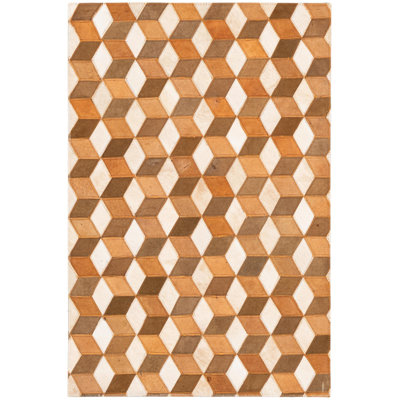 Tapis brun clair Jed
