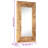 Hand-Carved Mirror Solid Mango Wood-1072729249