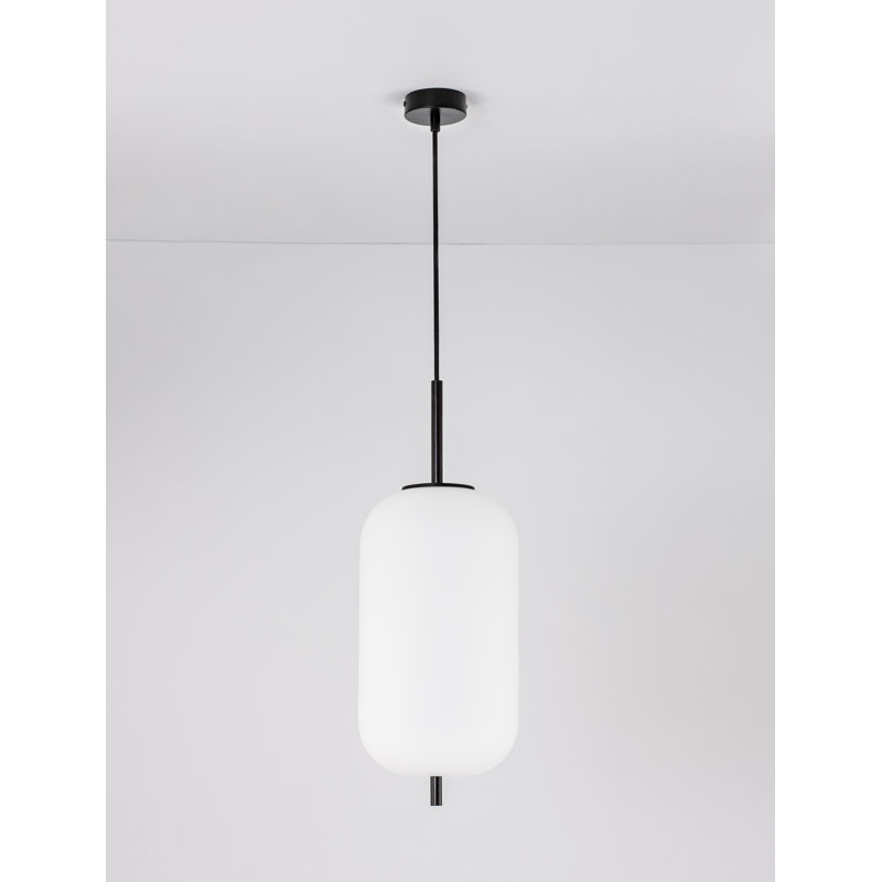 1 - Light Black Bulb Pendant