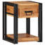 40 cm W Solid Wood Bedside Table