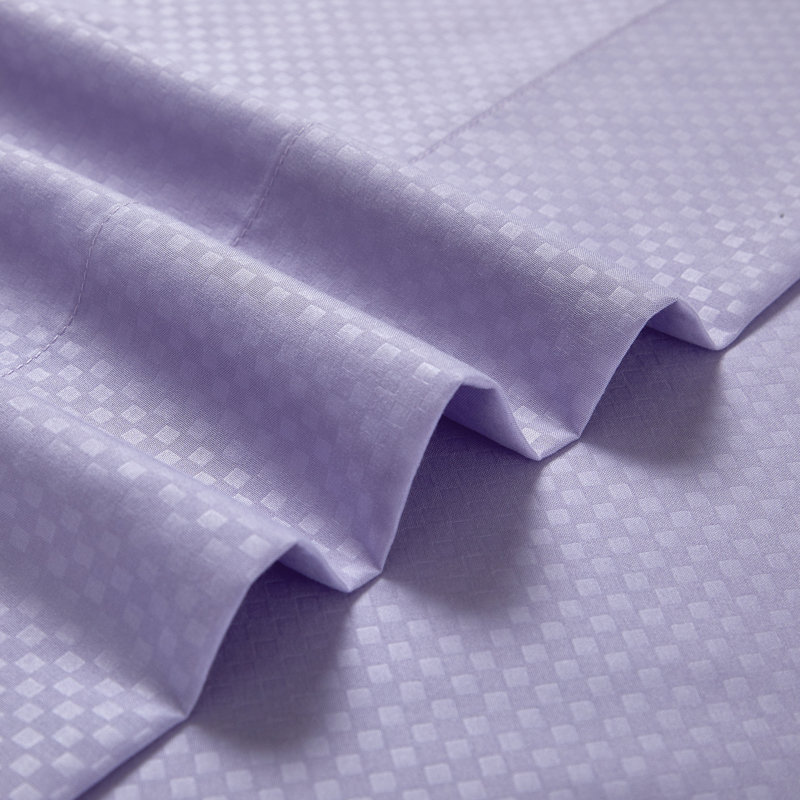 Ensemble de draps en microfibre , Lilas, Ensemble de draps pour très grand lit + 1 drap-ho