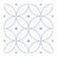 Carreau de porcelaine pour plancher et mur à motif 10 po x 10 po Winifred-124514622