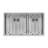 Ruvati 36-inch Low-Divide Undermount 60/40 Double Bowl 16 Gauge Stainless Steel Kitchen Sink