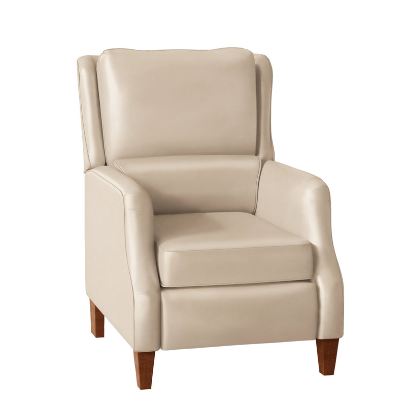 Schaumburg Recliner, Aspen Lenado Brown Genuine Leather, Espresso, Power
