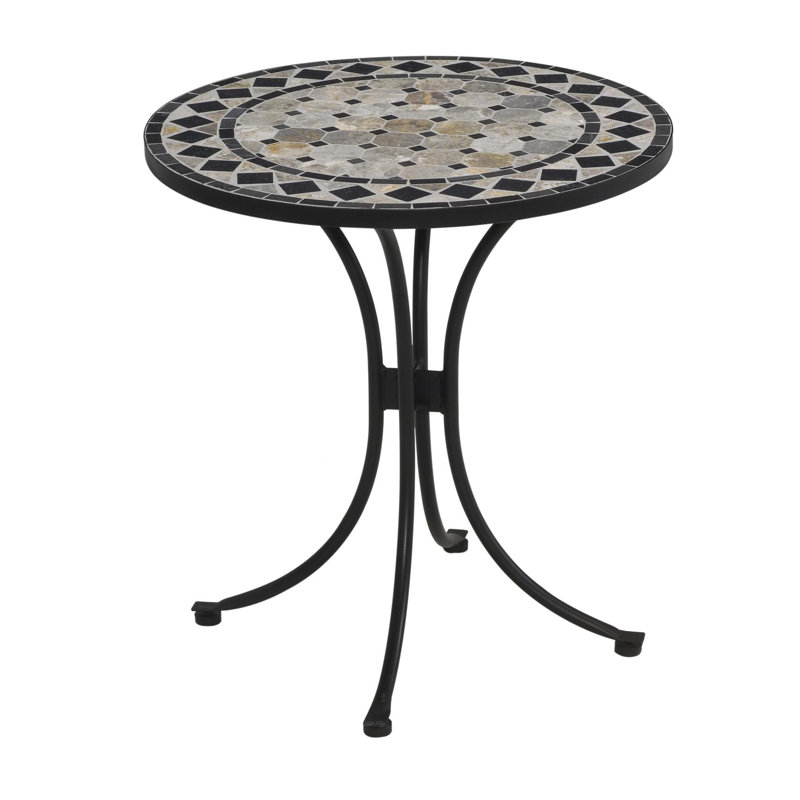 Taylor Round Marble Outdoor Bistro Table