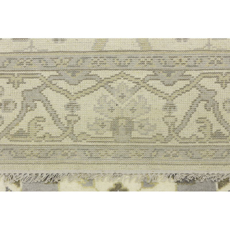 Performance Wool Floral Rug, Rectangle 6'1" x  11'8"