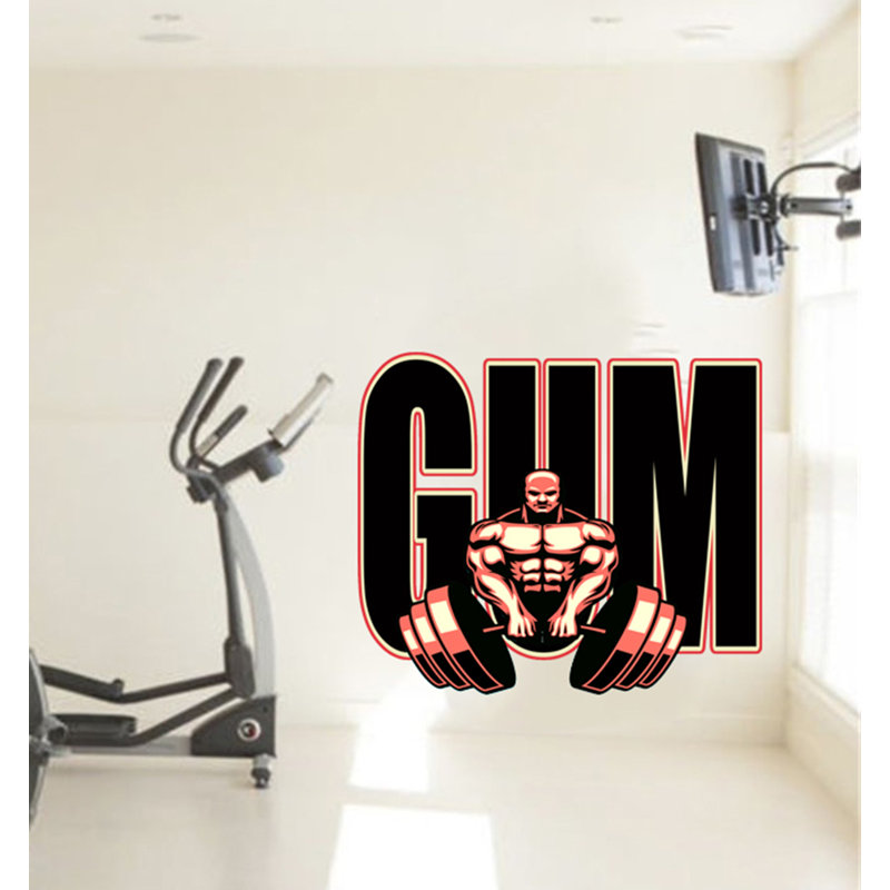 Sports Wall Decal, 33" H x 36" W