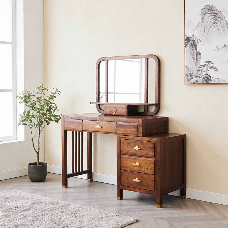 Chinese style retractable makeup table