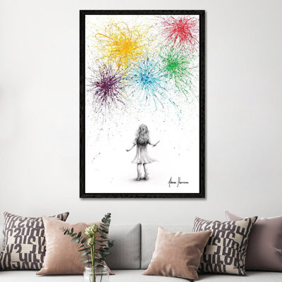 Painting Dreams by Ashvin Harrison - Print on Canvas