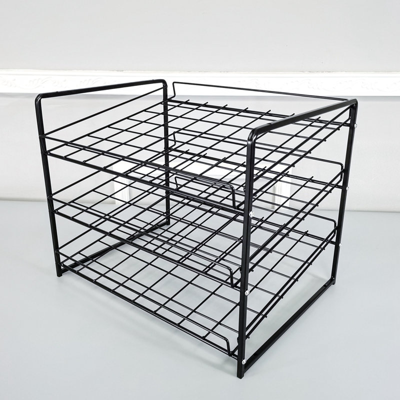 Stackable Can Rack Organizer, Stackable Potato Chip Bag Storage Dispenser for Kitchen Cabinet