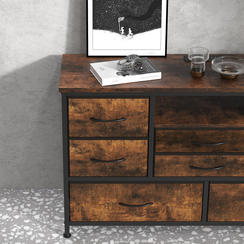 Unfinished with Fireplace Included, Brown