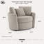 Chaise de rangement Bennet 48 po-116661538