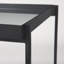 Table de bout en verre avec rangement-1295940216