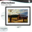 «Harvest Time Autumn Barn», reproduction sous verre encadrée, design par Renel Peters-1850291902-1850291898