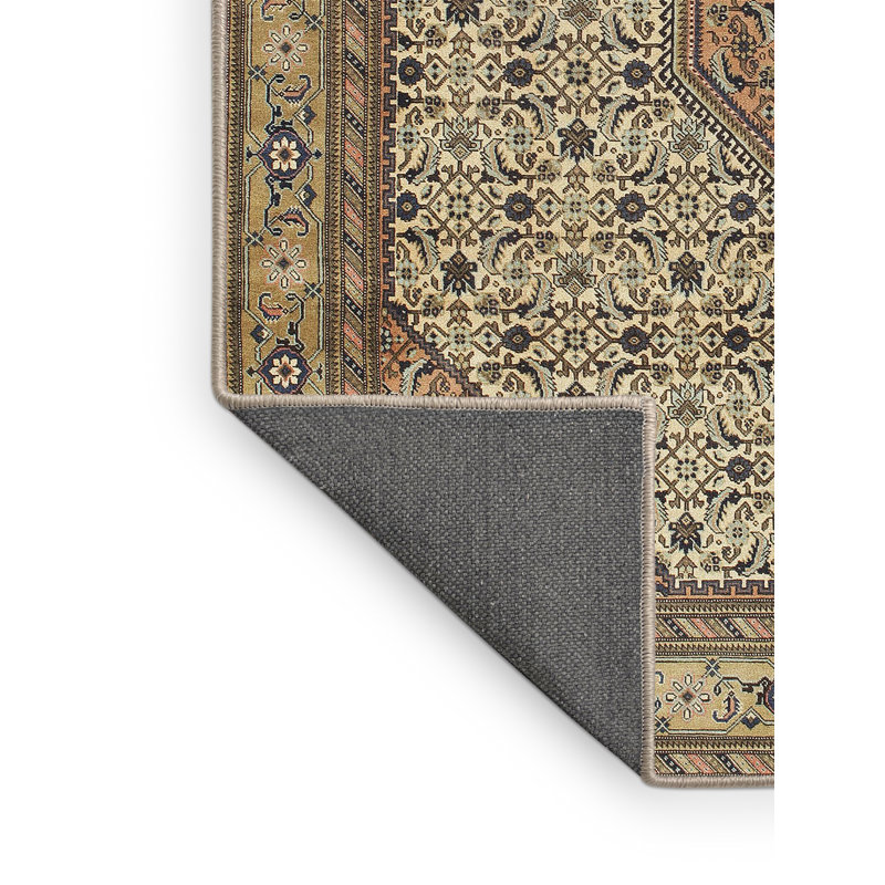 Tapis oriental brun / brun clair, Rectangle 7 pi x 9 pi