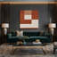 Minimalisme 59, art mural sur toile brune-1489868693