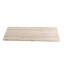 4" X 12" Honed Subway Marble Tile-1186700555
