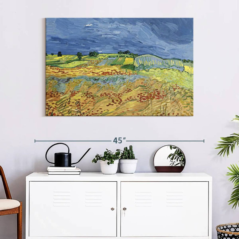 The Fields, 26" H x 39" W
