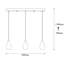 Luminaire suspendu pour îlot de cuisine 3 lumières Henline