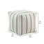 Pouf rembourré avec repose-pieds moderne, repose-pieds, repose-pieds antidérapant, fauteuil à billes, pouf assis 1 pièce （SEULEMENT OTTOMAN)-41320910