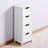 White Bathroom Storage Cabinet