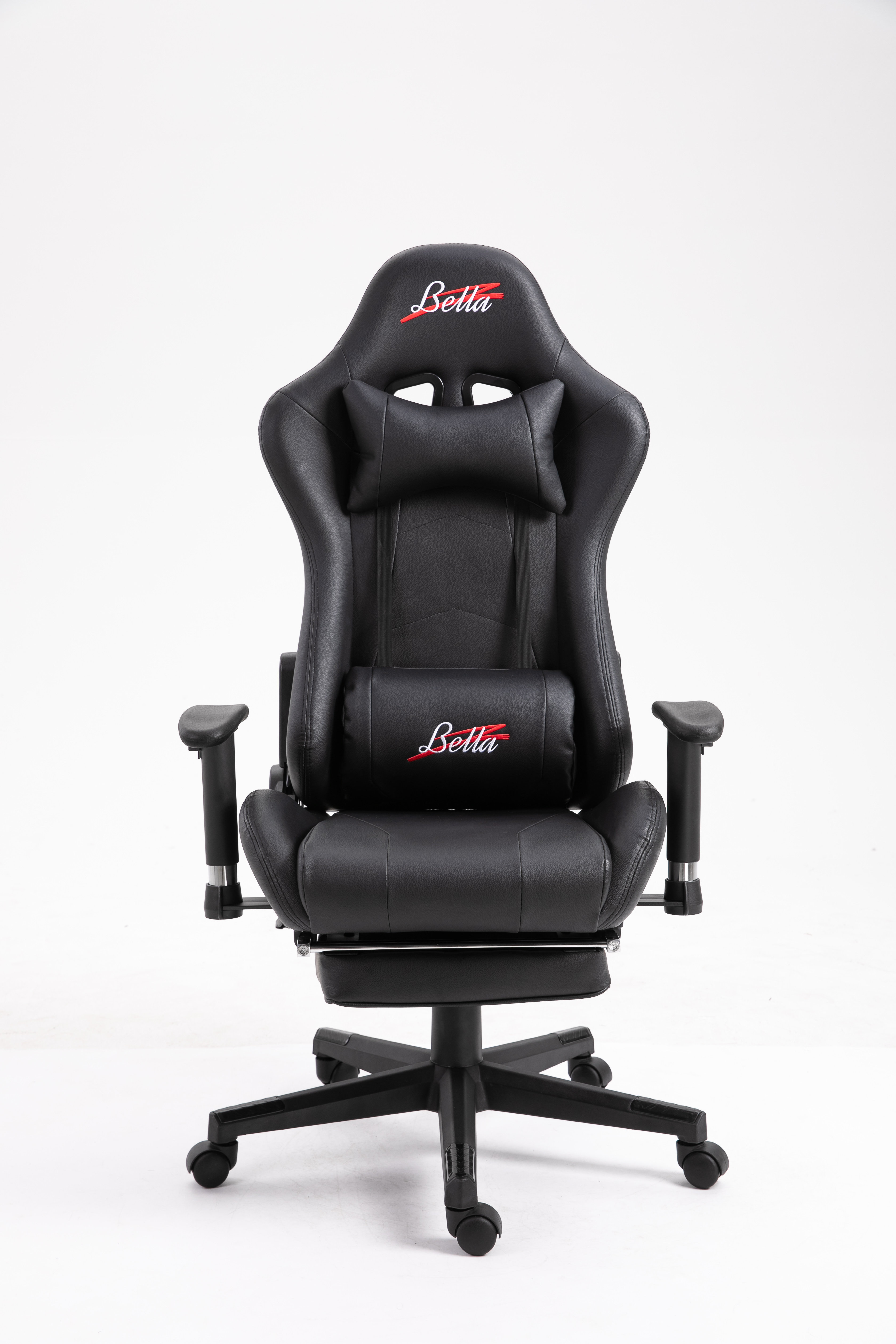 Bella Home Lumbar Massage Support PC & Racing Game Chair & Reviews ...
