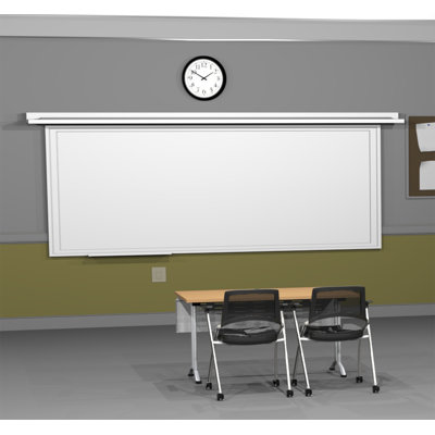 Ellie - Jayne 2 Person Training Meeting Seminar Table with Modesty Panel and 2 Chairs Complete Set