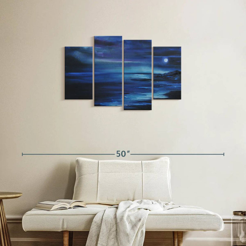 Alvord Night Time Ocean, 22" H x 36" W