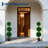 3.4 Ft Artificial Boxwood Topiary Tree for Home and Office