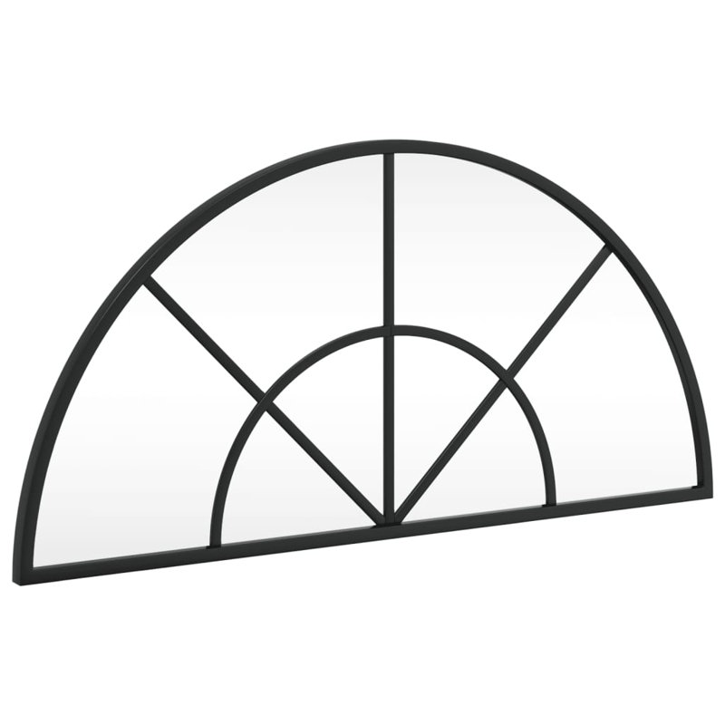 Nayvia Iron Frame Arch Mirror, 11.8" x 23.6"