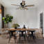 132.08cm Ceiling Fan with Light Kit-1680533898