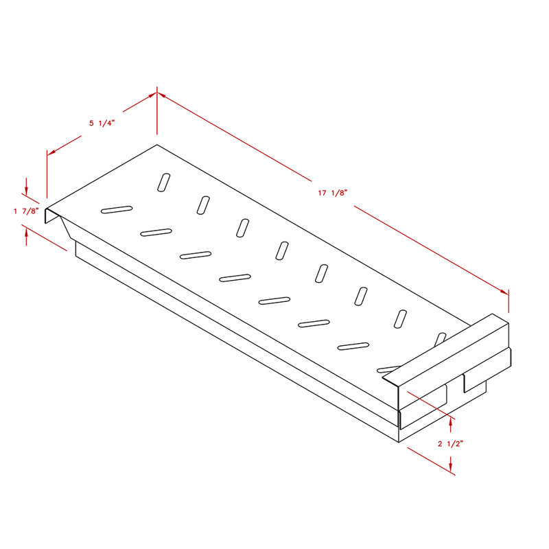 Plateau de fumée pour gril barbecue
