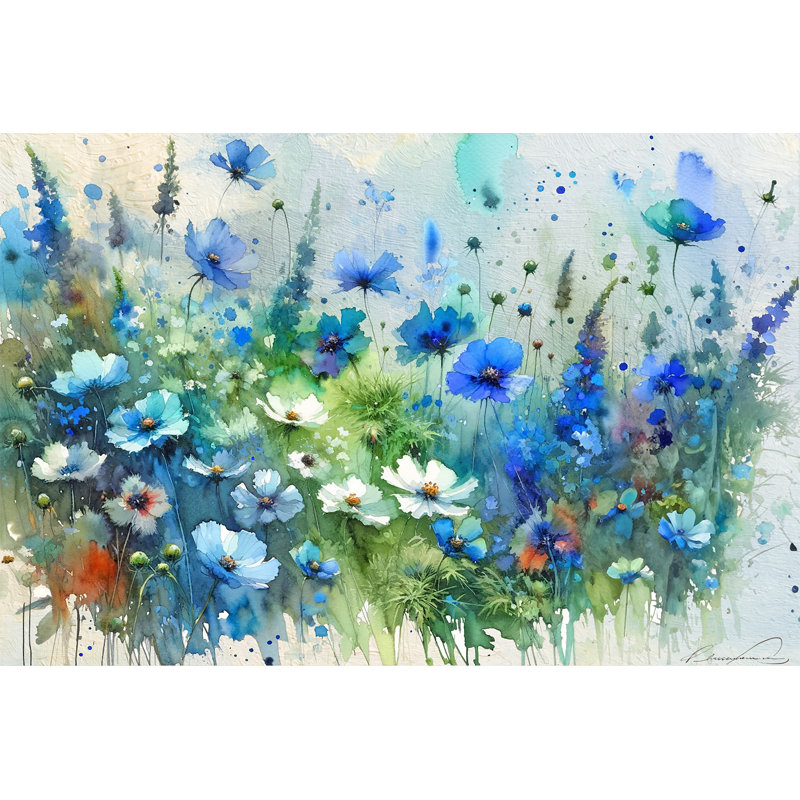 Serene Garden, reproduction de toile sur toile, H 36 po x l 48 po