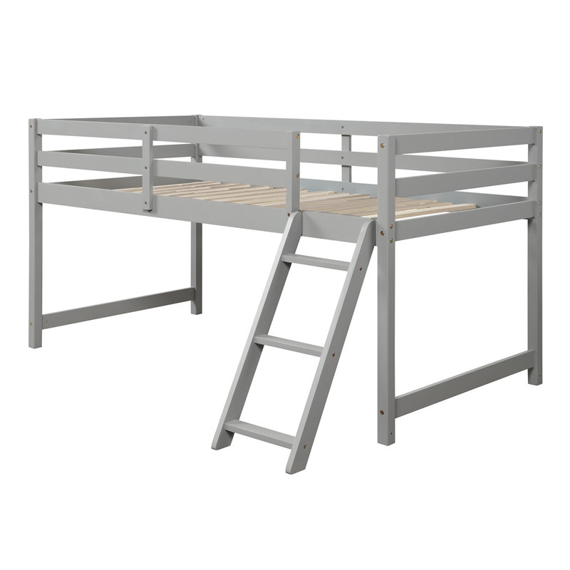 Harriet Bee Angelika Kids Twin Over Full Bunk Bed & Reviews | Wayfair